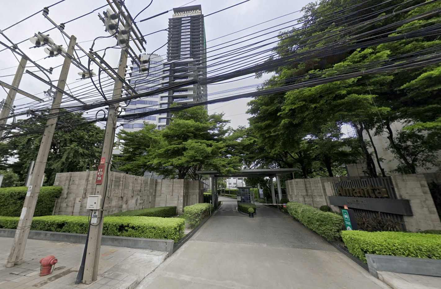 Amanta Lumpini - Bangkok condo exterior and facilities