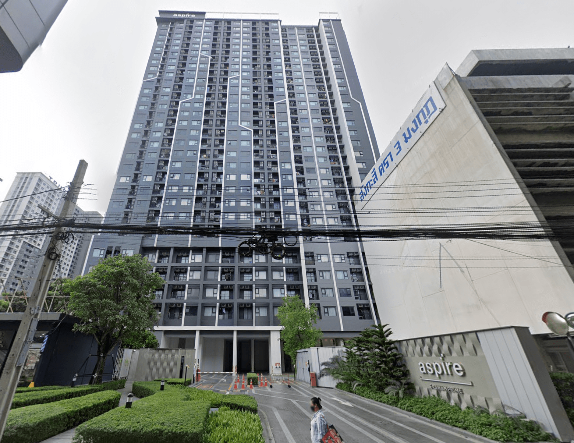 Aspire Erawan Prime - Bangkok condo exterior and facilities