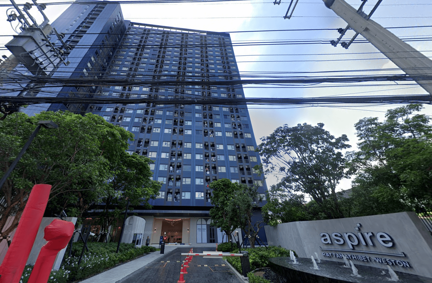 Aspire Rattanathibet 2 - Bangkok condo exterior and facilities