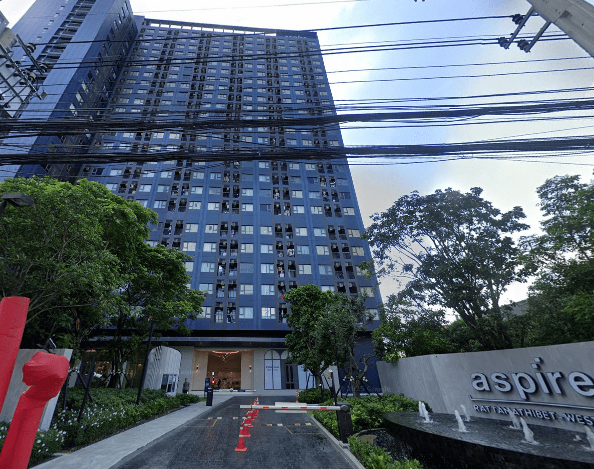 Aspire Rattanathibet Weston - Bangkok condo exterior and facilities