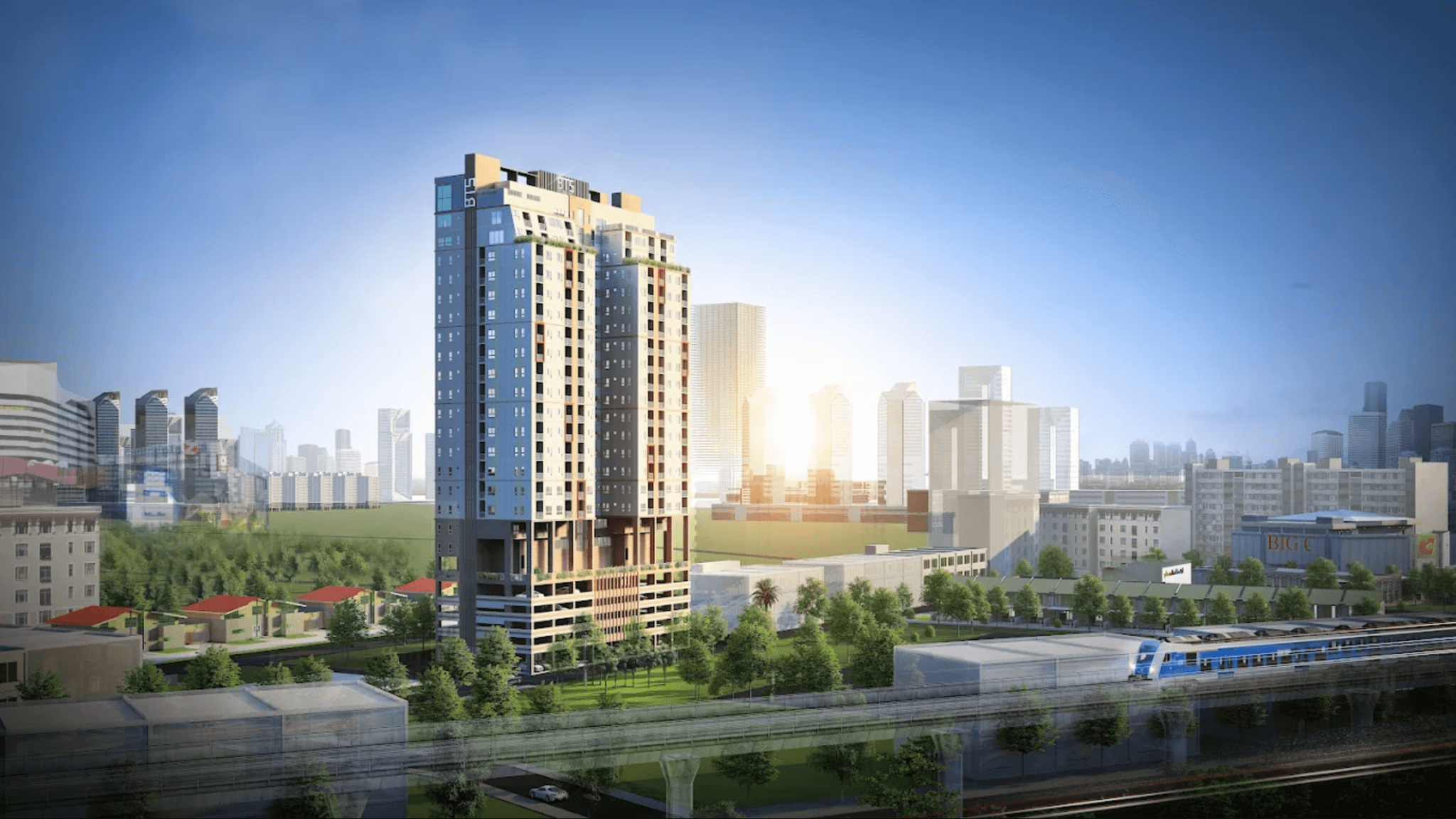 BTS Residence - Bangkok condo exterior and facilities