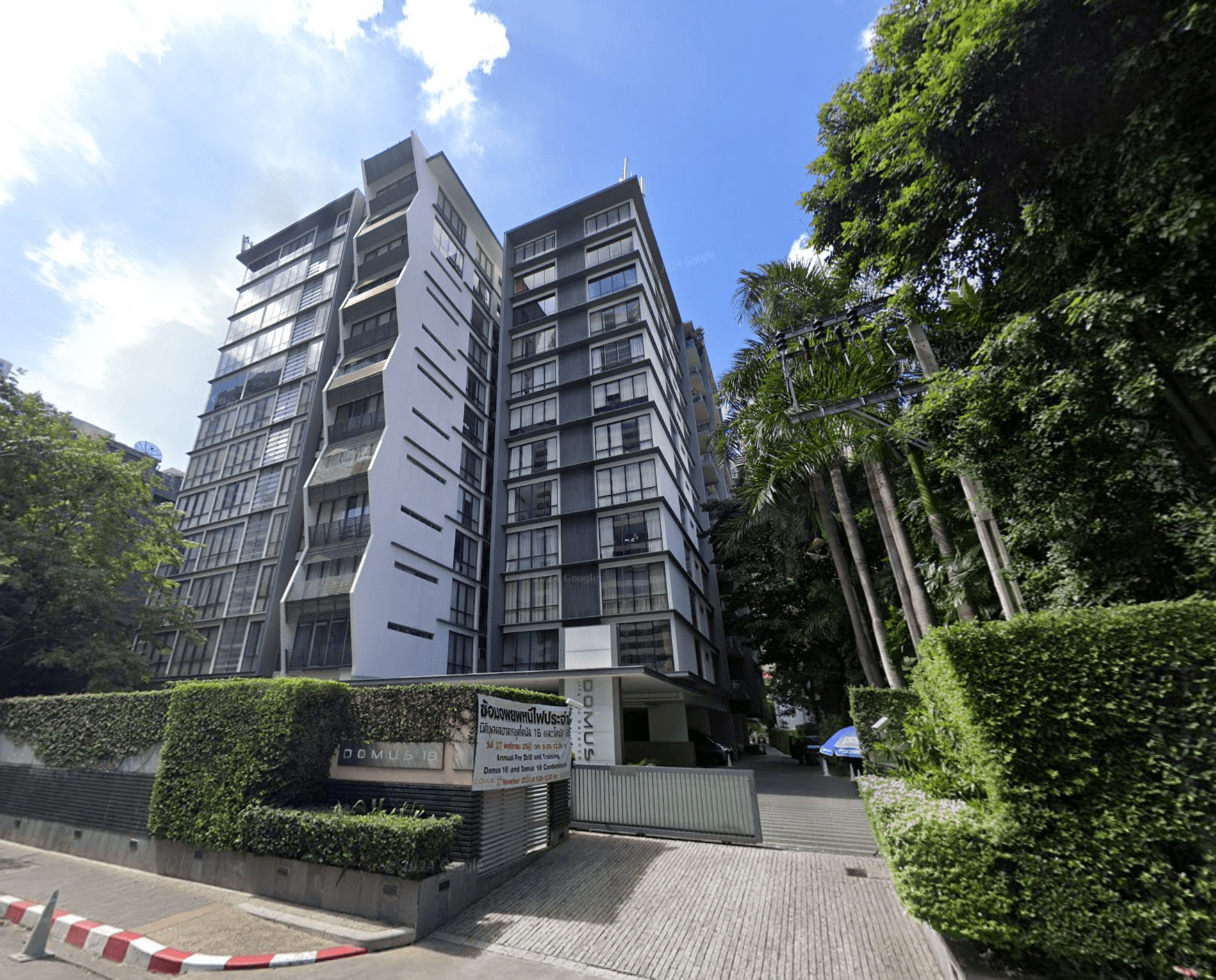 Domus 16 - Bangkok condo exterior and facilities