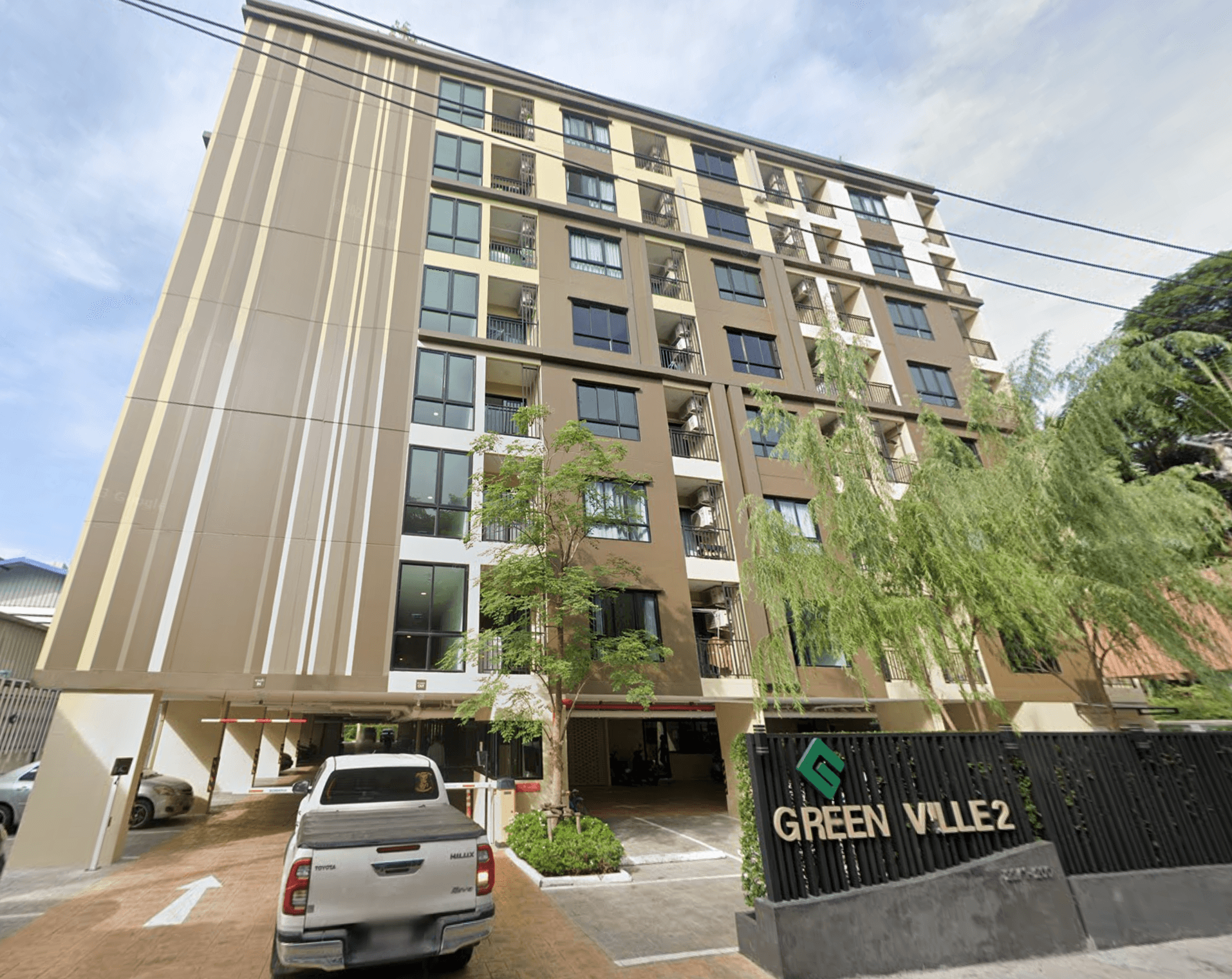 Green Ville 2 Condominium - Bangkok condo exterior and facilities