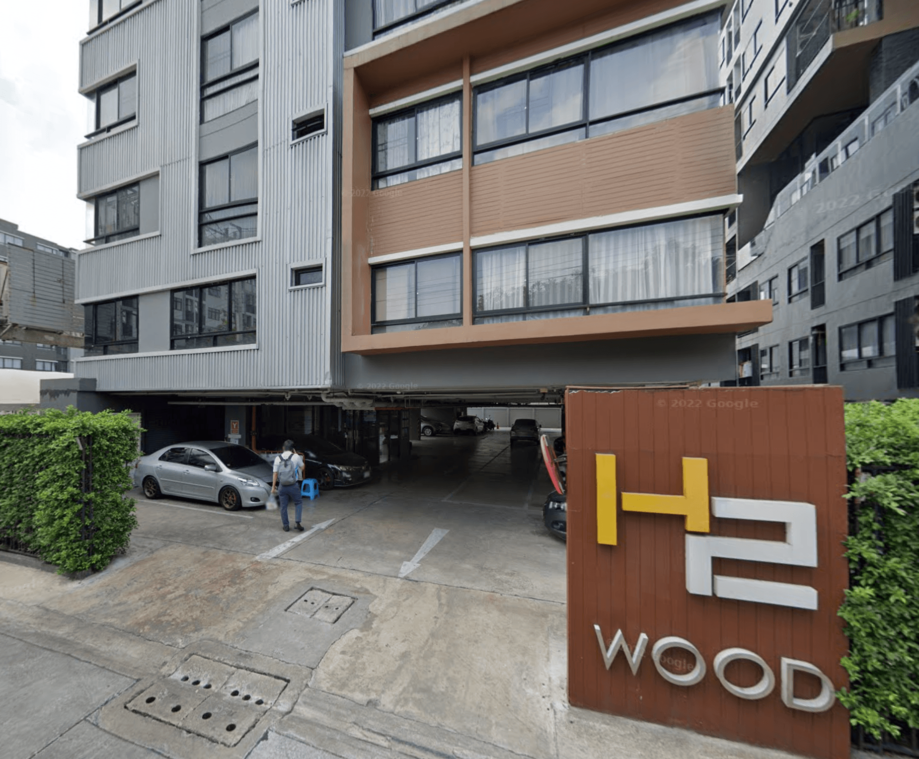 H2 WOOD Condo - Bangkok condo exterior and facilities
