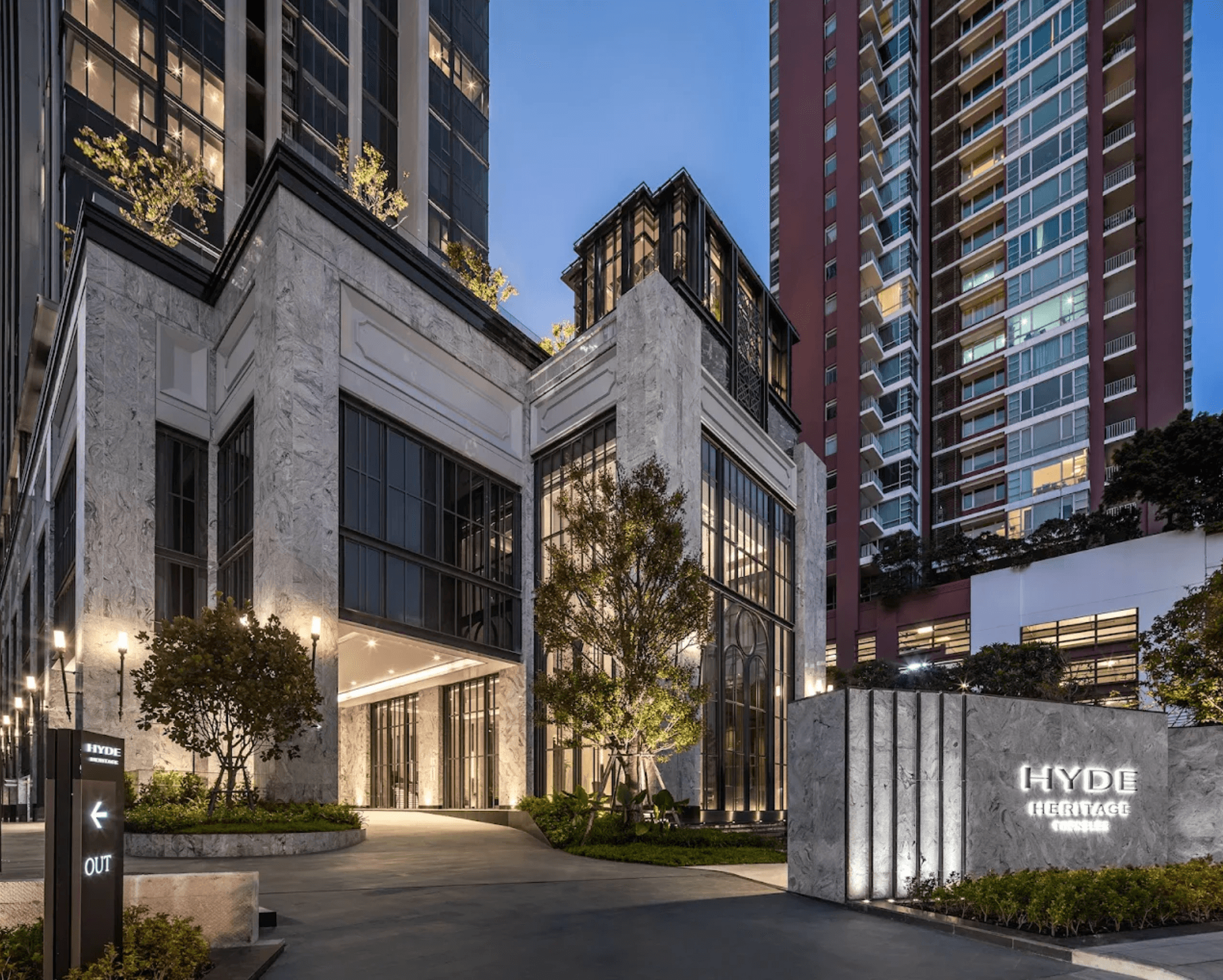 HYDE Heritage Thonglor - Bangkok condo exterior and facilities
