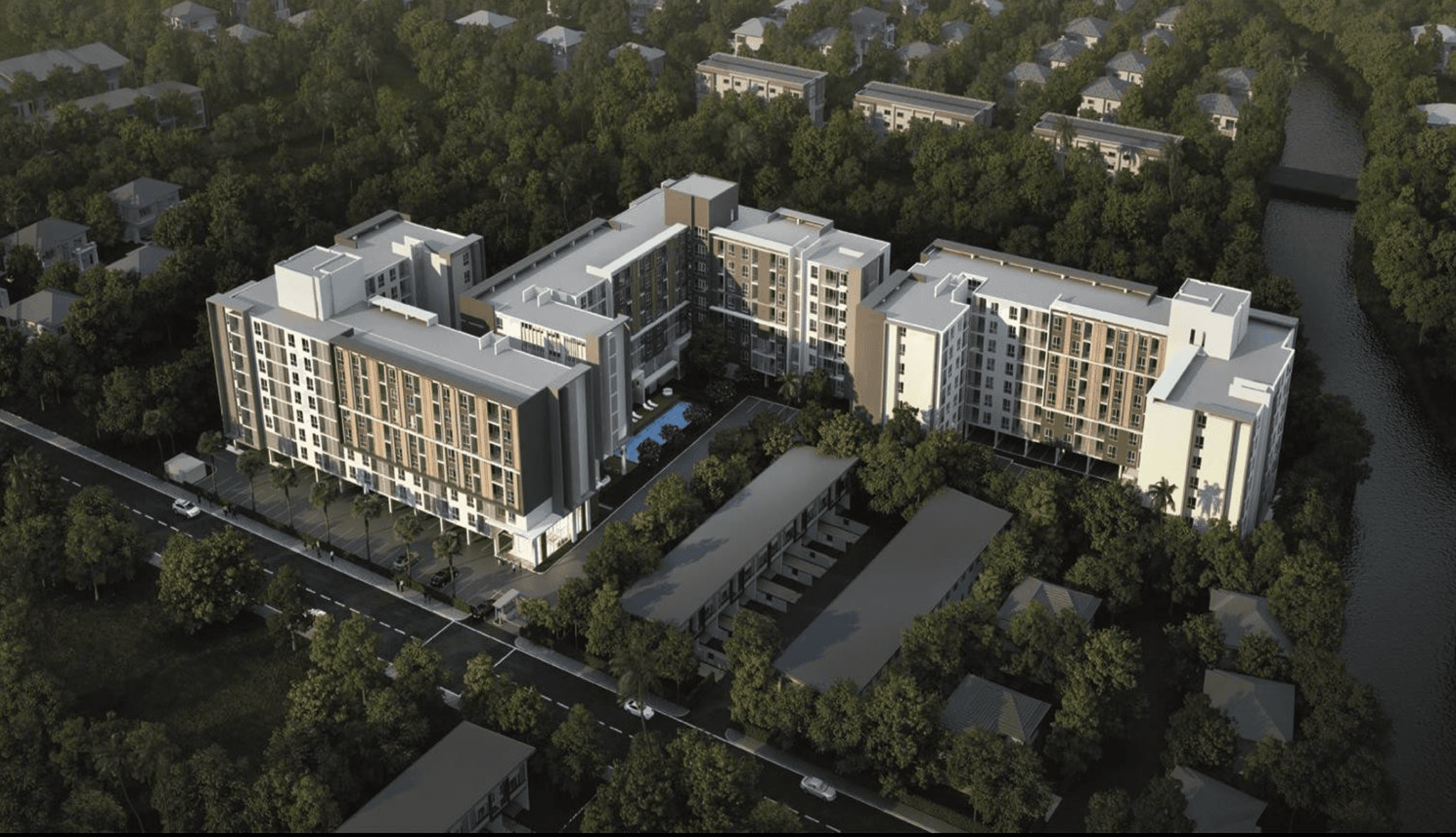 Im fine Bangna - Bangkok condo exterior and facilities