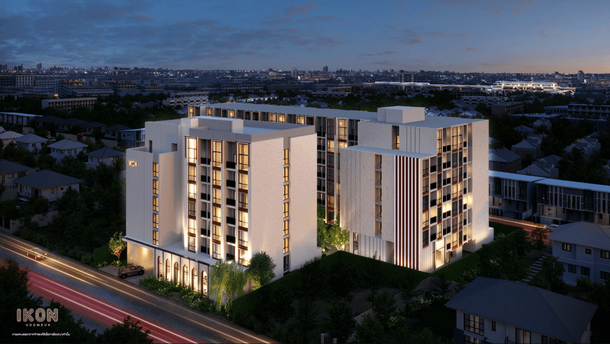 IKON Udomsuk - Bangkok condo exterior and facilities