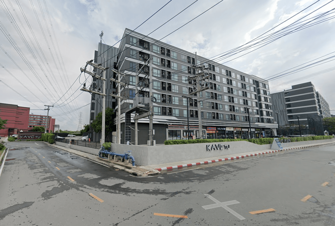 Kave TU - Bangkok condo exterior and facilities