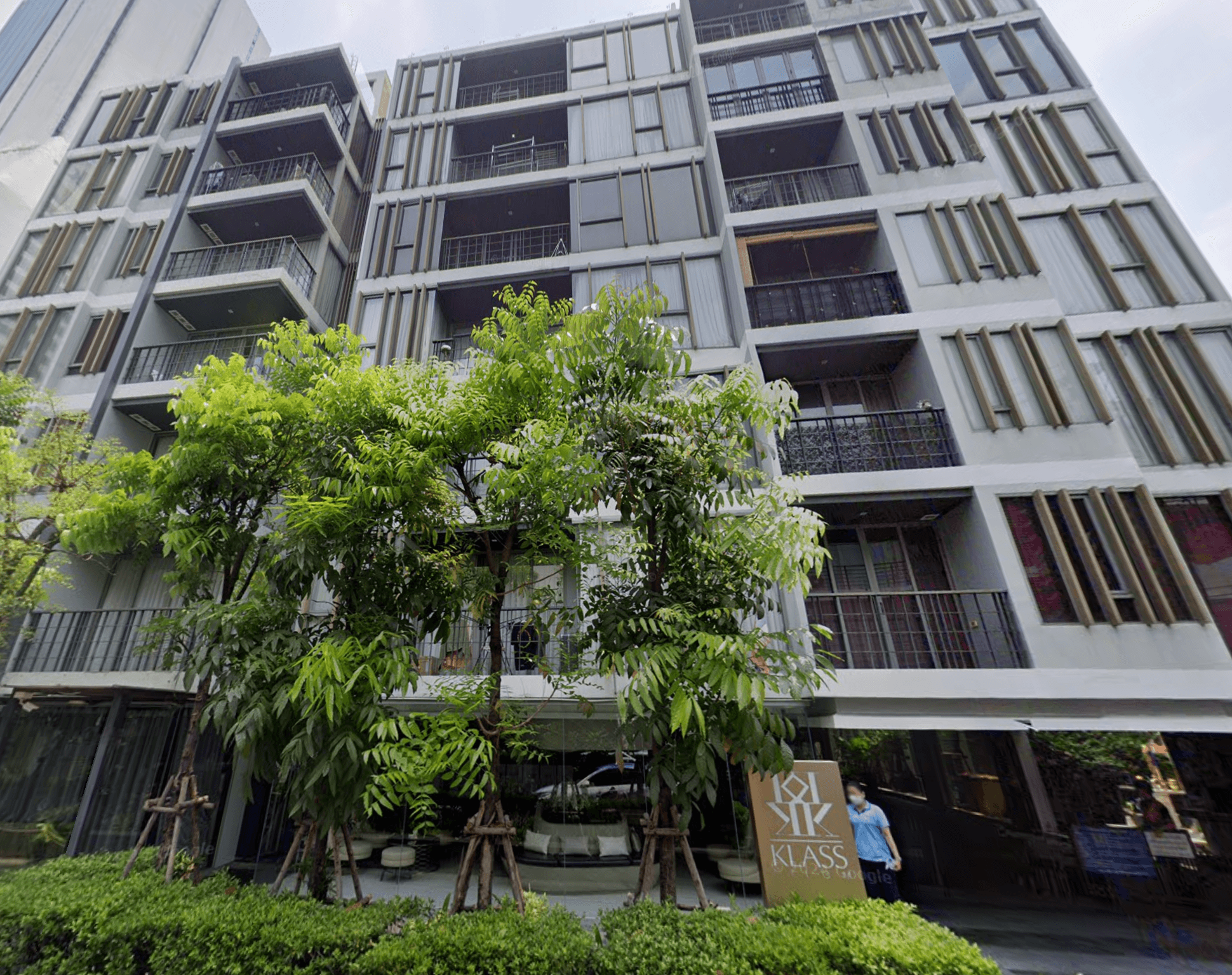 Klass Silom - Bangkok condo exterior and facilities