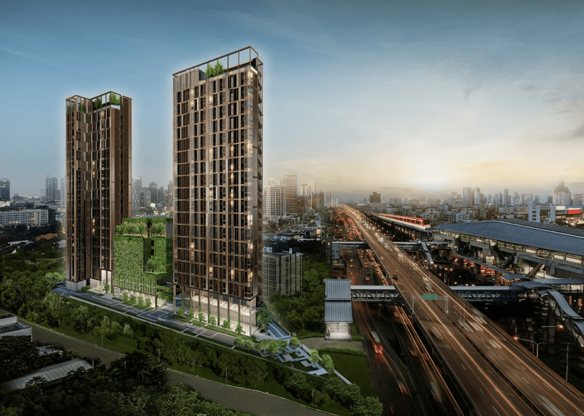 Landmark at Kaset TSH Station - Bangkok condo exterior and facilities