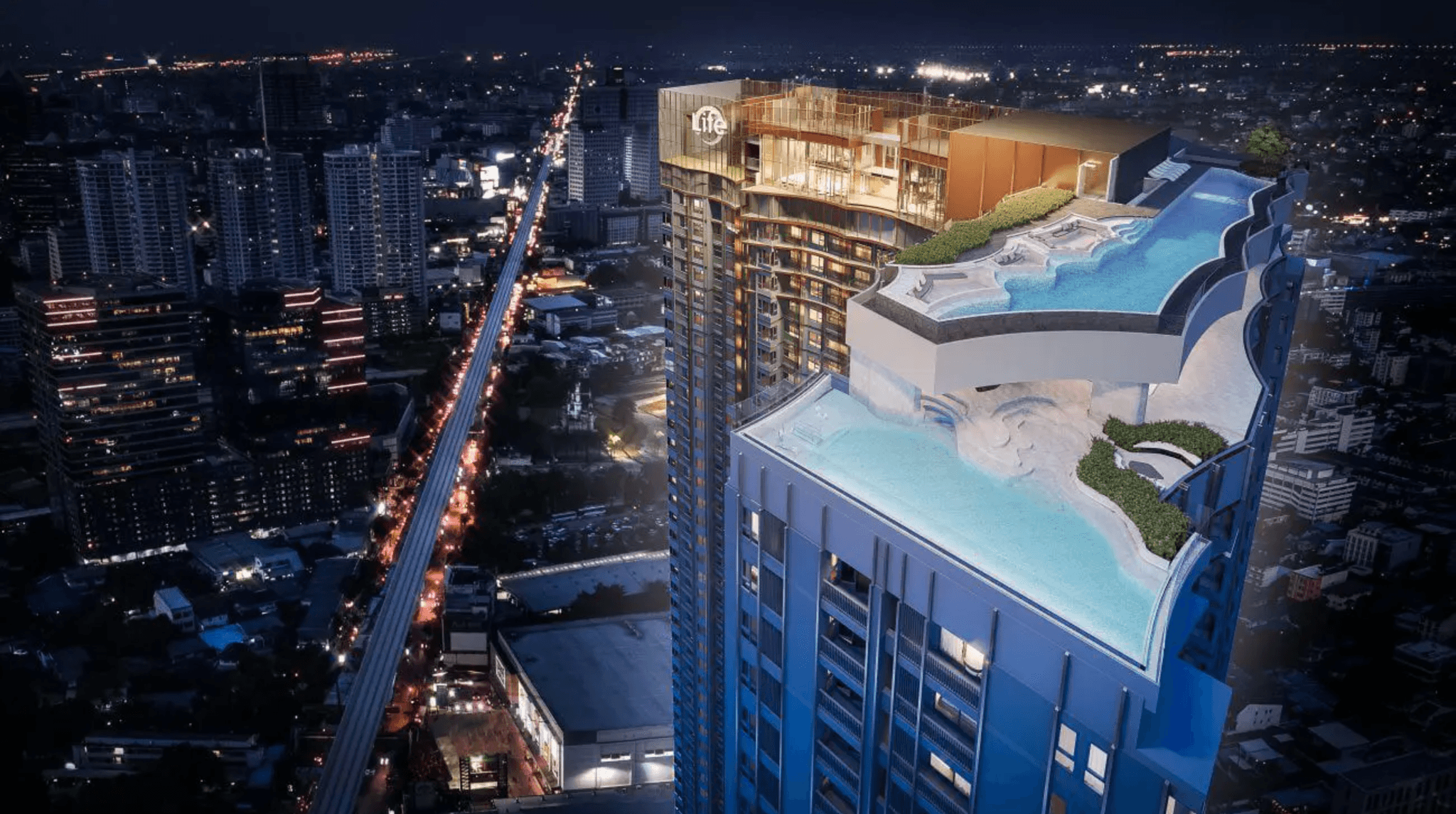 Life Ladprao Valley - Bangkok condo exterior and facilities