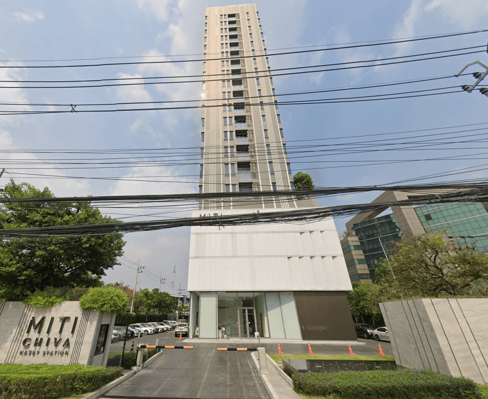 Miti Chiva Kaset Station - Bangkok condo exterior and facilities