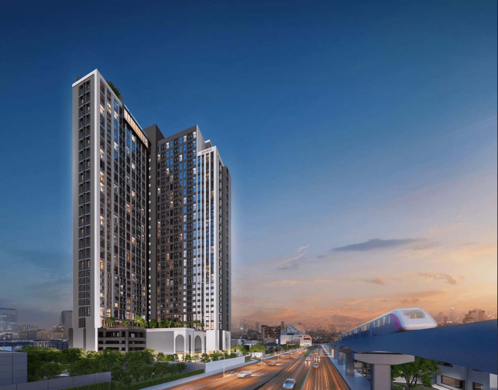 Origin Place Chaengwattana - Bangkok condo exterior and facilities