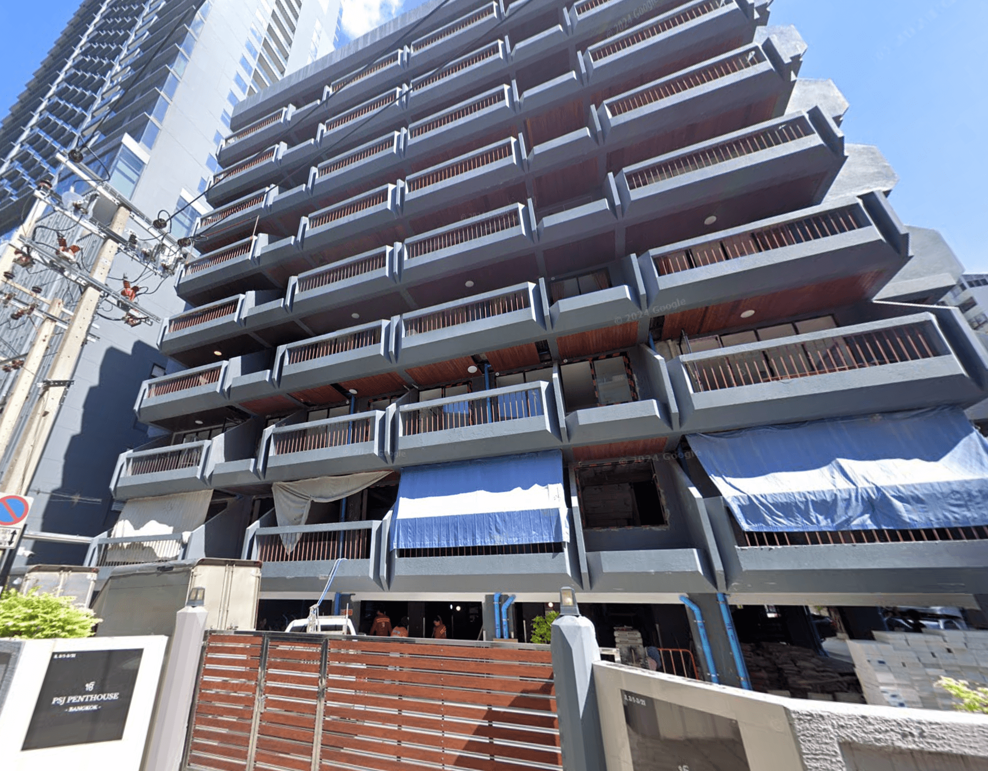 PSJ Penthouse - Bangkok condo exterior and facilities