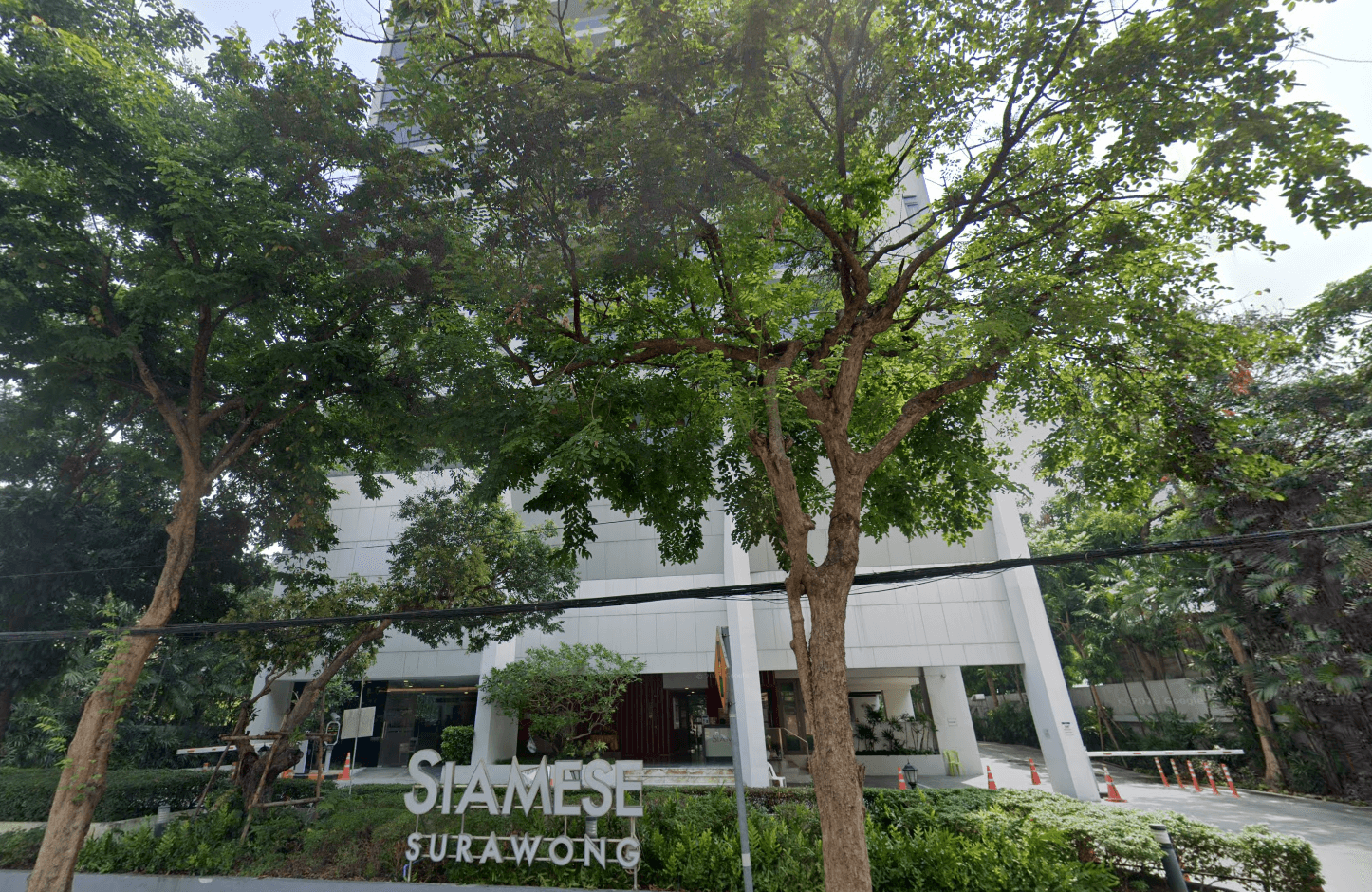 Siamese Surawong - Bangkok condo exterior and facilities