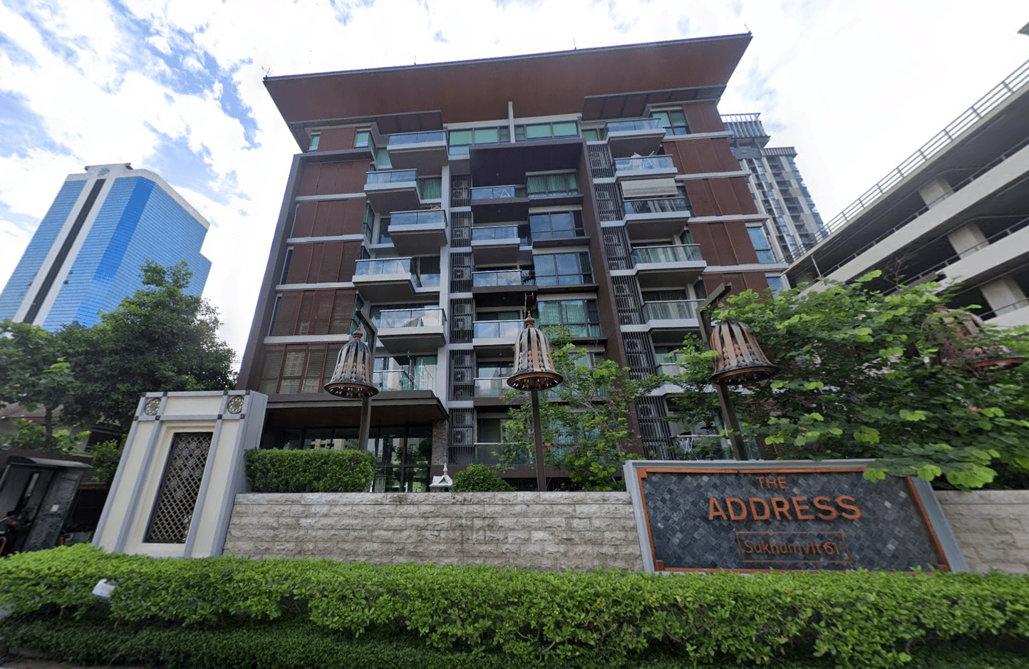 The Address sukhumvit 61 - Bangkok condo exterior and facilities