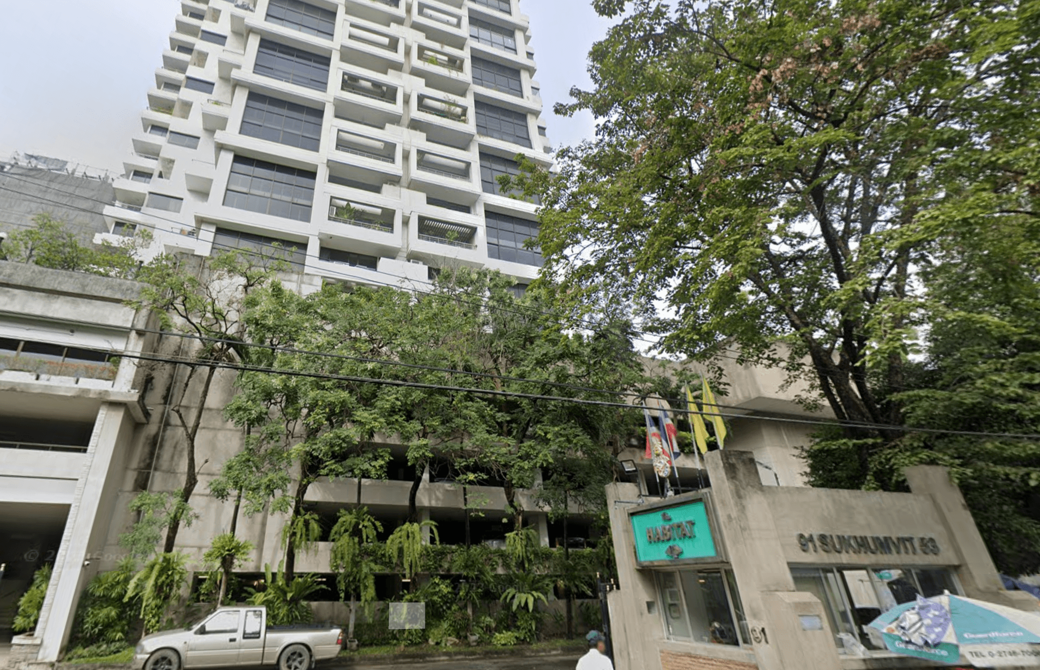 The Habitat Sukhumvit 53 - Bangkok condo exterior and facilities