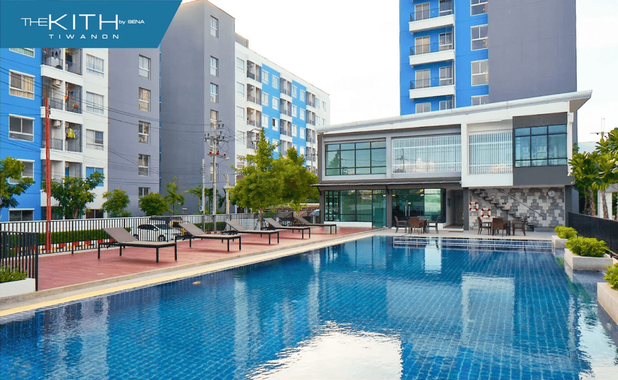 The Kith Tiwanon - Bangkok condo exterior and facilities