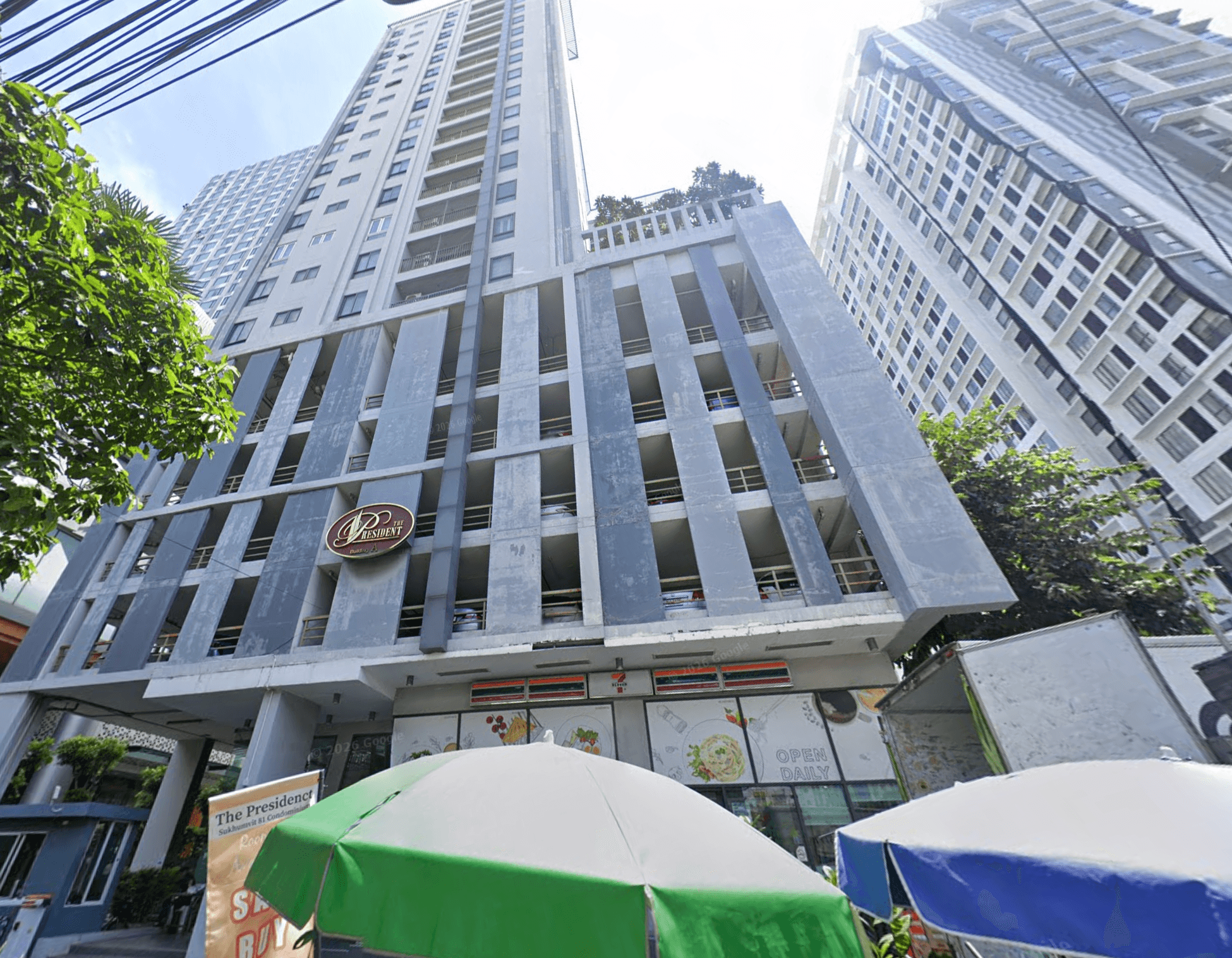 The President Condo Sukhumvit 81 - Bangkok condo exterior and facilities