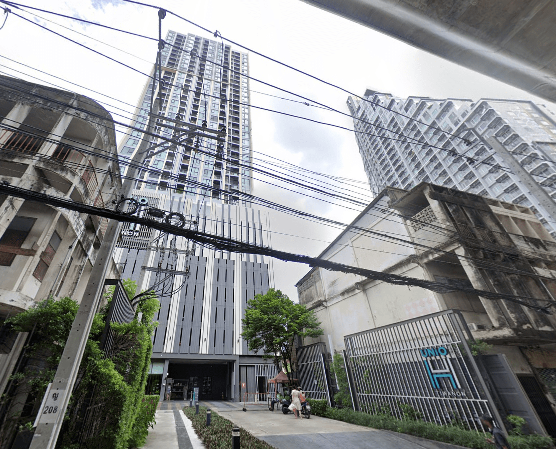 UNIO H TIWANON - Bangkok condo exterior and facilities