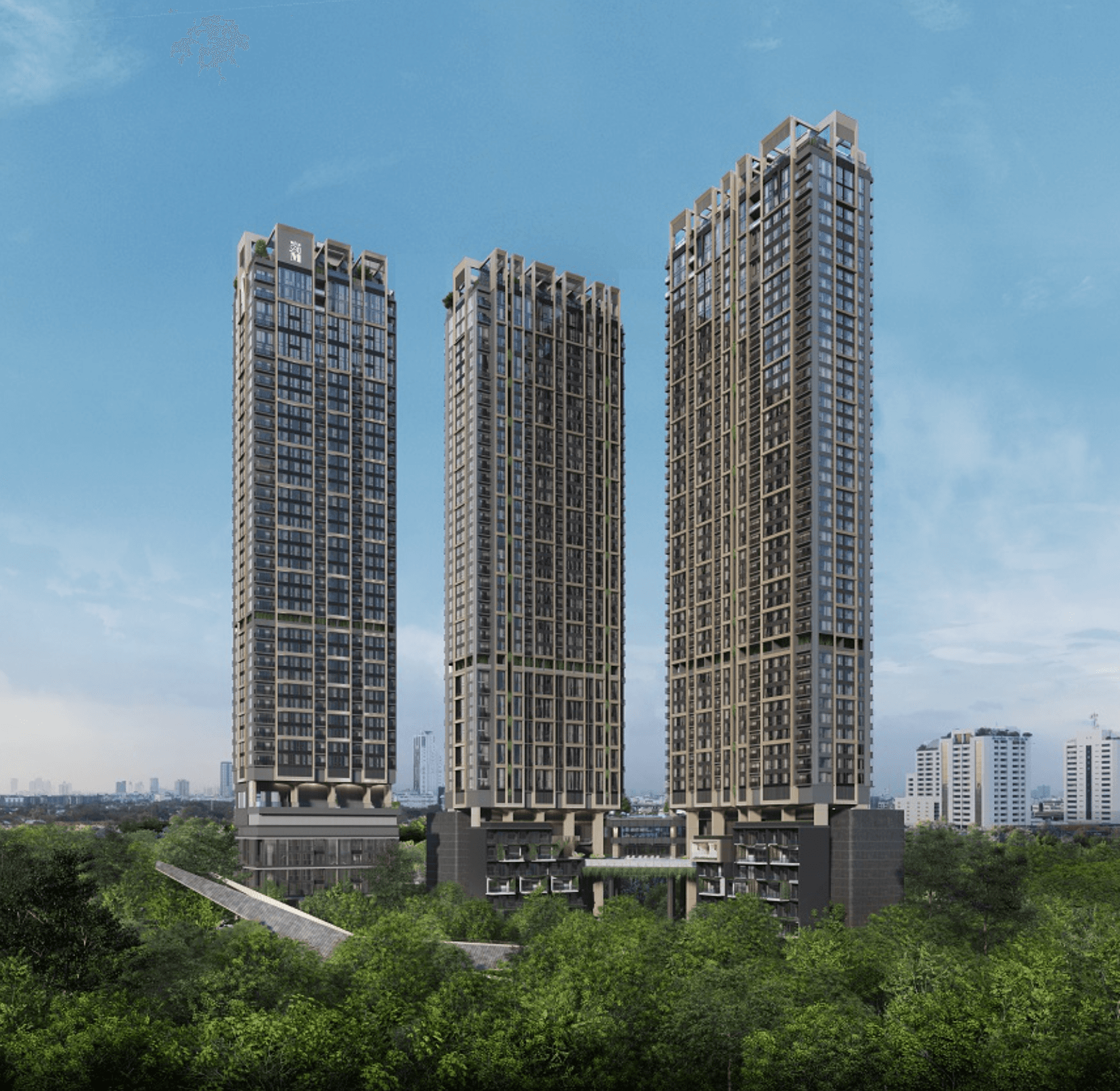 Whizdom the Forestias - Bangkok condo exterior and facilities