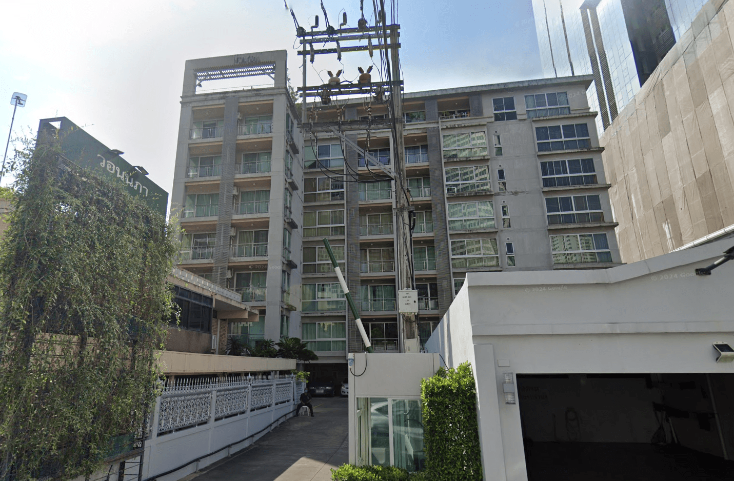 Von Napa Sukhumvit 38 - Bangkok condo exterior and facilities